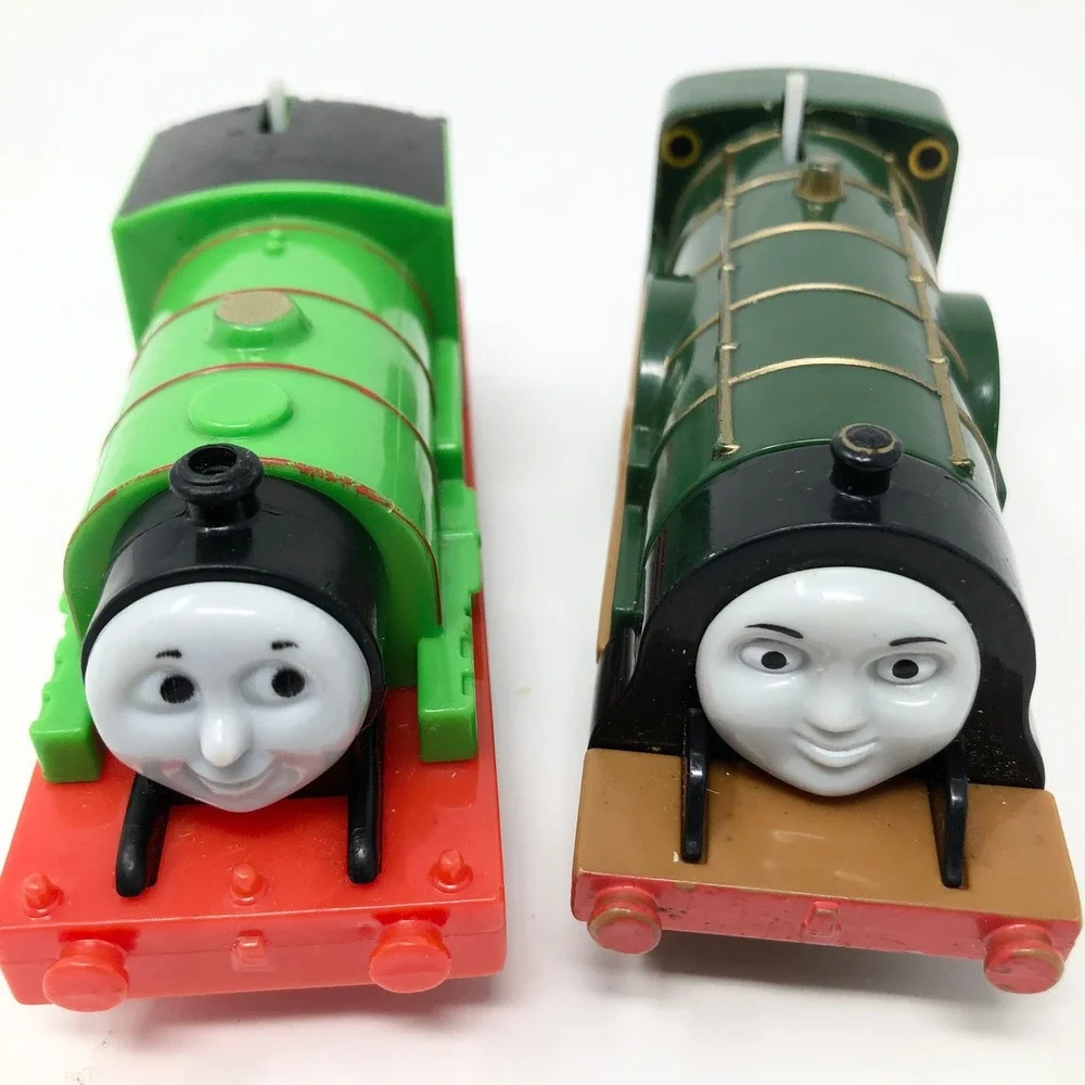 Thomas & Friends TrackMaster Motorized Emily and Percy Train Set Mattel 2013